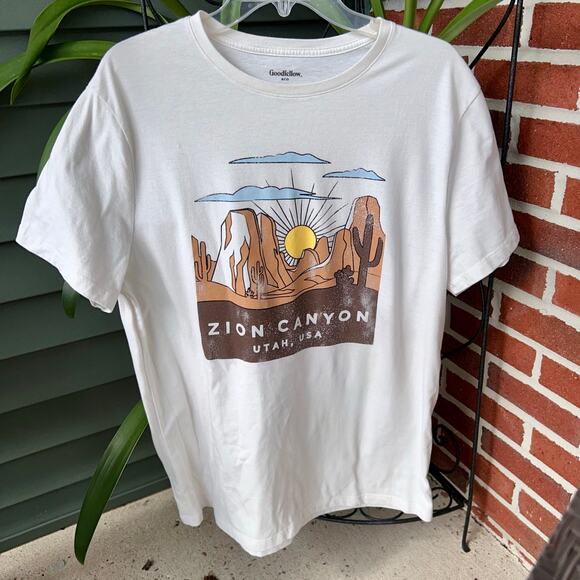 Goodfellow & Co Zion Canyon Men’s Short Sleeve T-Shirt in Men’s Large - Picture 4 of 12